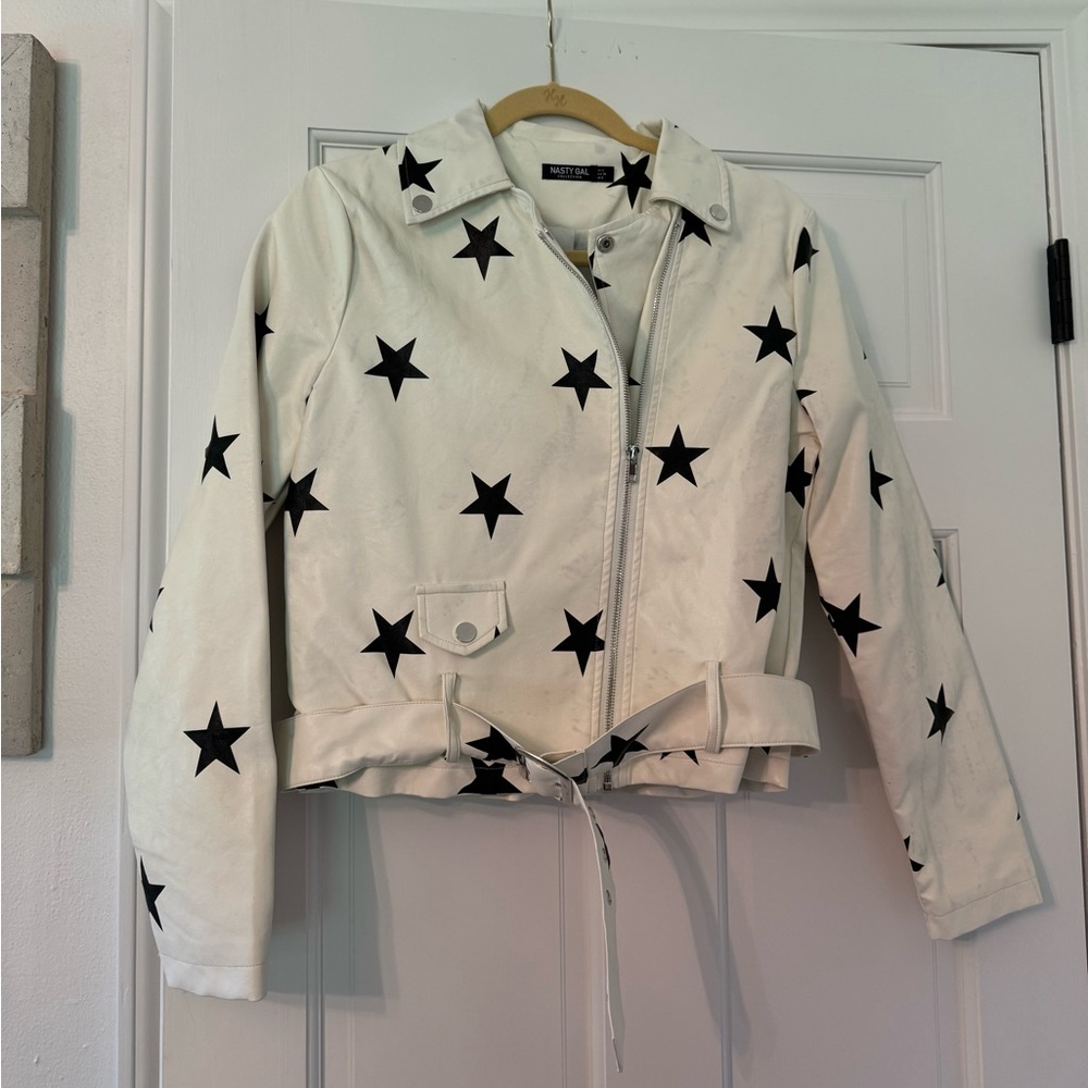 Nasty gal leather jacket